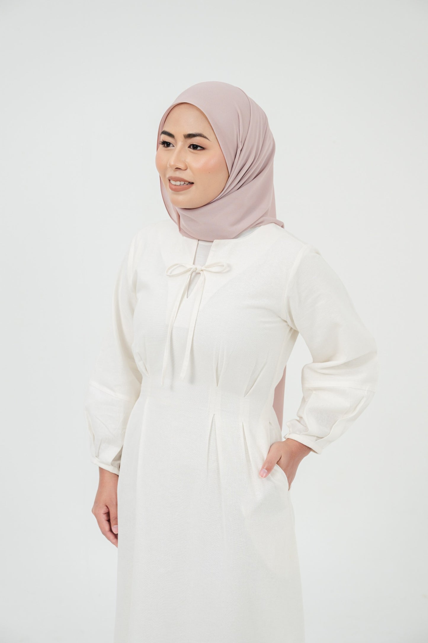 Linea Dress - White